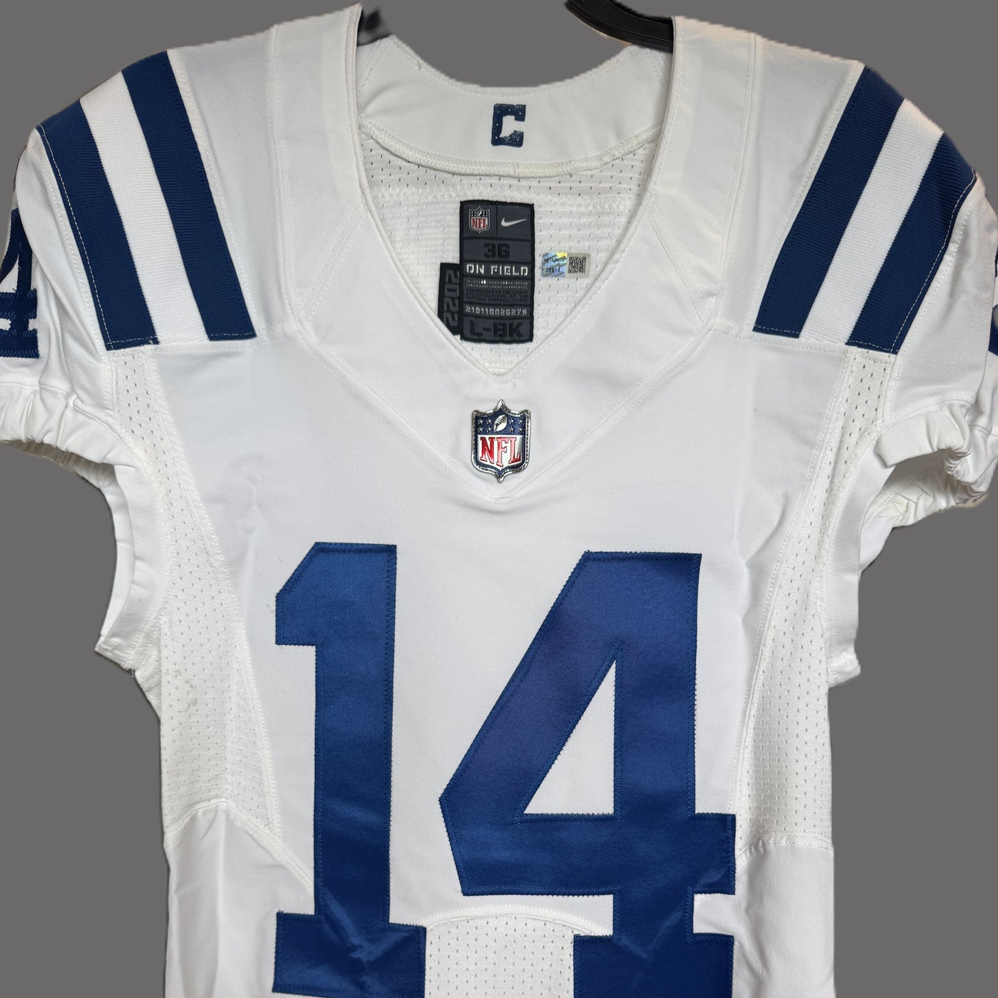Alec Pierce TEAM ISSUED πͺ Indianapolis Colts π Nike NFL Jersey π Includes COA π‘οΈ