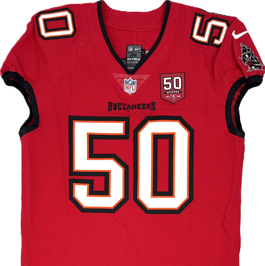 Vita Vea GAME-ISSUED💪Tampa Bay Buccaneers On-Field Nike NFL Jersey🎽Inc.COA📄