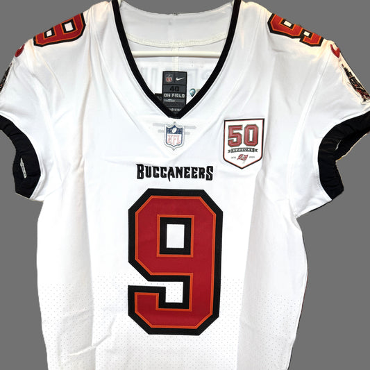 Emeka Egbuka GAME-ISSUED Tampa Bay Buccaneers On-Field Nike NFL Jersey🎽(White)