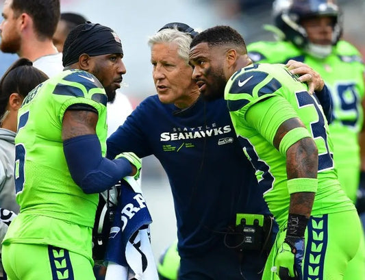 Quandre Mosley Color Rush Team Issued 💪 Seattle Seahawks NFL Jersey 👕 Inc. COA