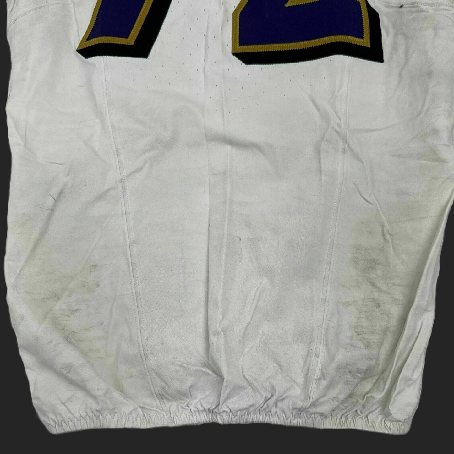 Andrew Vorhees GAME-WORN πͺ 11/09/25 Baltimore Ravens π NFL Jersey WIN vs Minnesota Vikings Also Includes Certificate of Authenticity