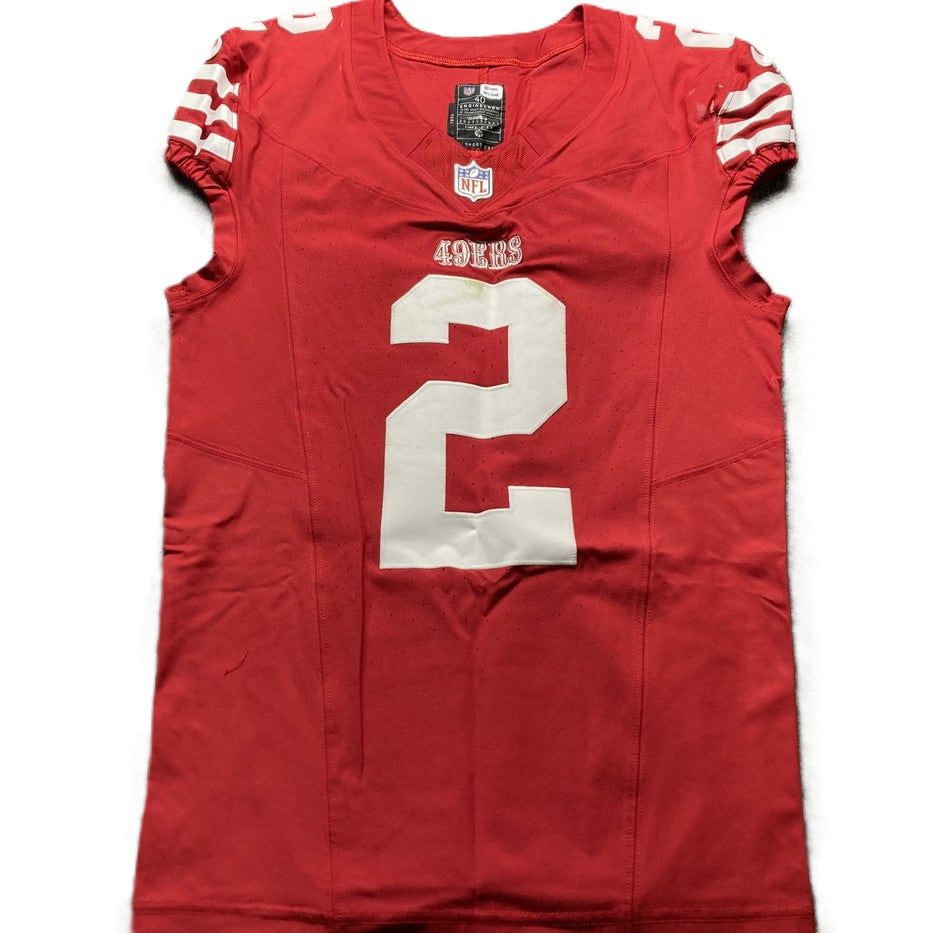 Deommodore Lenoir GAME WORN πͺ 11/17/24 San Francisco 49ers Nike NFL Jersey π vs Seattle Seahawks Inc. PSA Authenticity