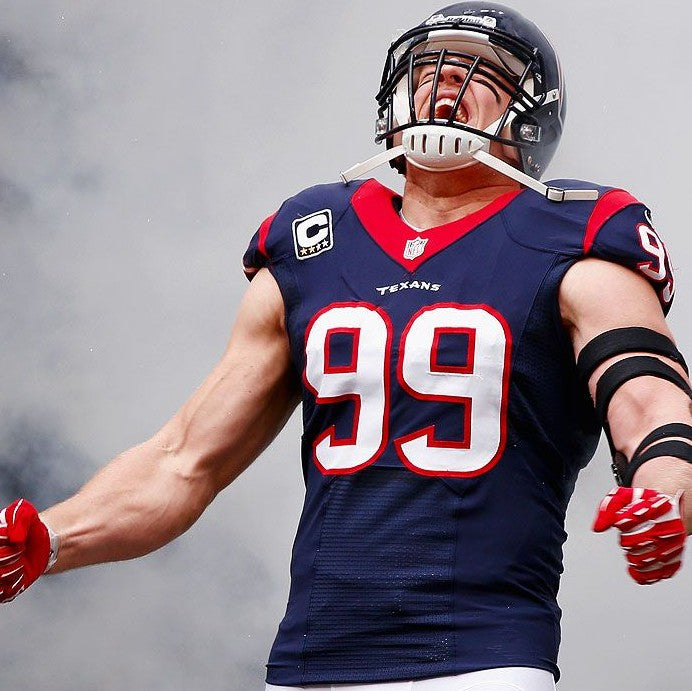 J.J. Watt TEAM / GAME ISSUED Color Rush Houston Texans Nike NFL Jersey Inc COA