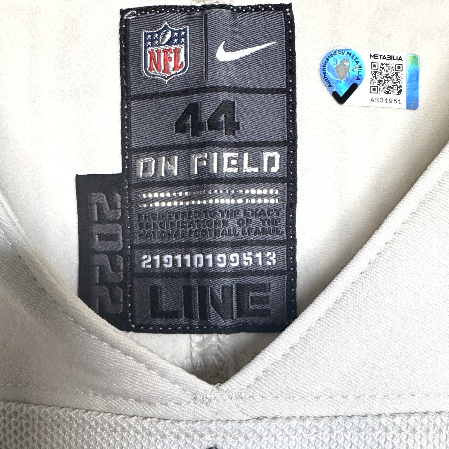 Michael Hoecht TEAM ISSUED Los Angeles Rams Nike On-Field NFL Jersey Inc. COA π‘