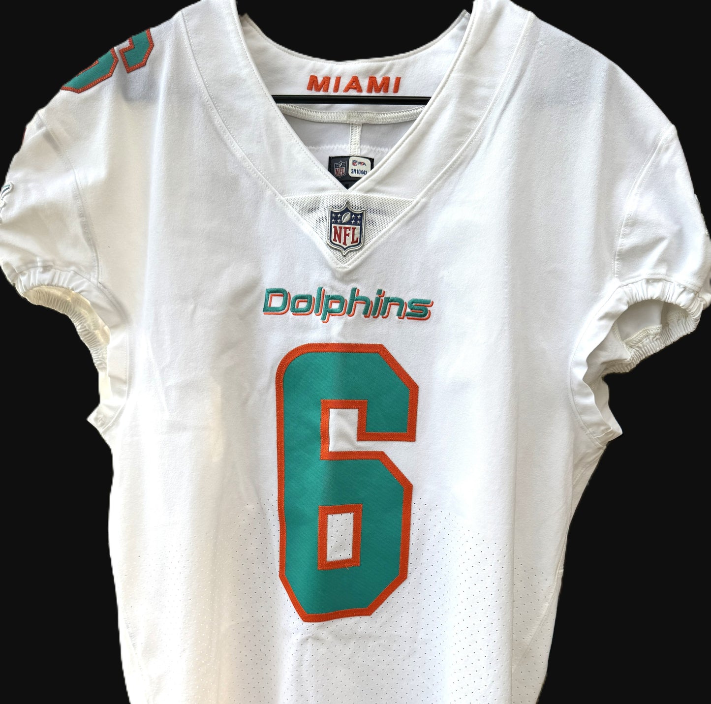 Melvin Ingram GAME ISSUED 💪 Miami Dolphins 🐬 Nike On-Field NFL Jersey👕 Inc. PSA Authenticity 🛡️