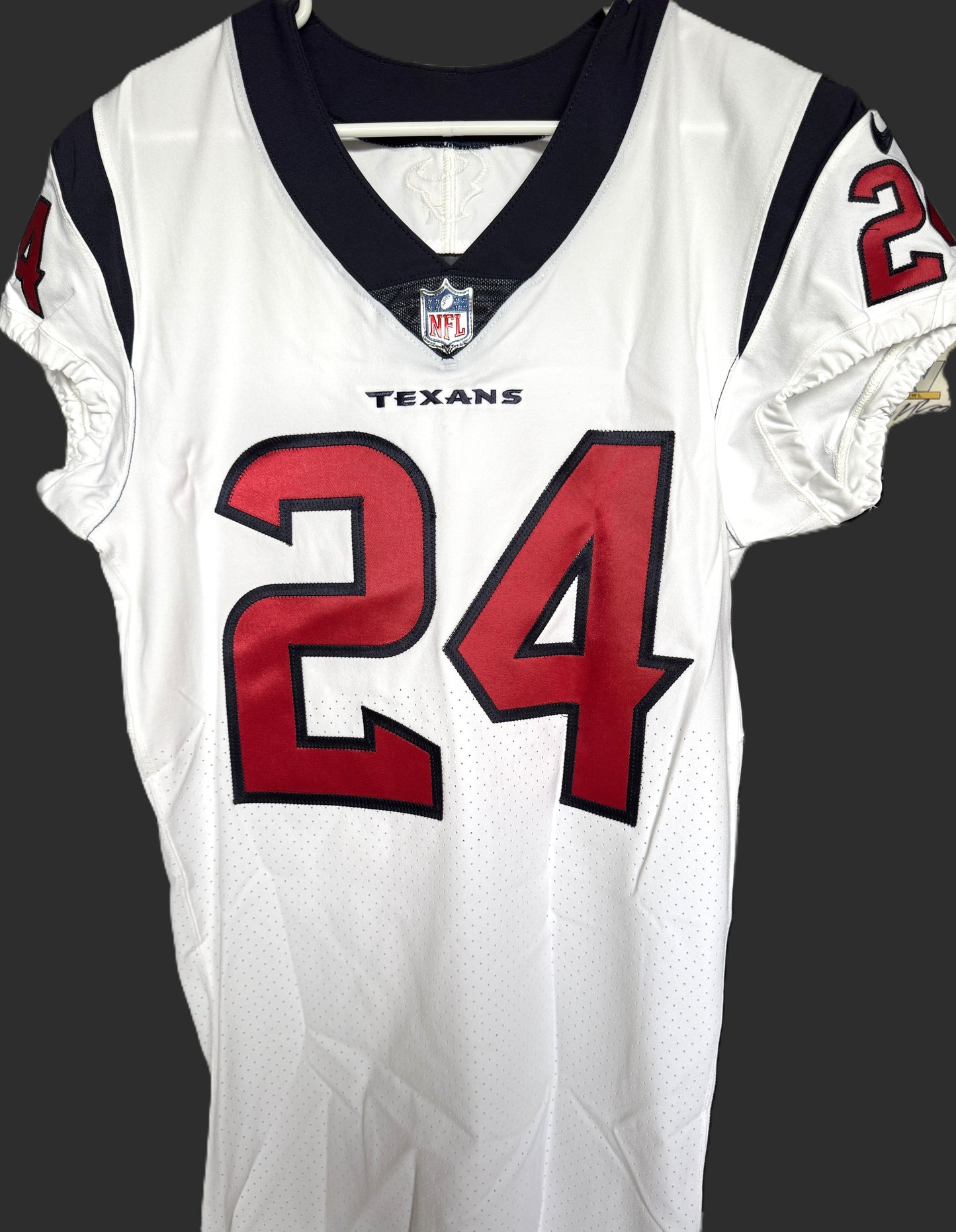 Derek Stingley Jr Team Issued Houston Texans π Nike NFL Jersey Also includes COA π‘οΈ