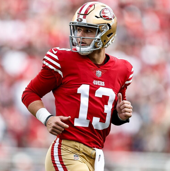 Brock Purdy Signed✍️San Francisco 49ers Full-Size Authentic On-Field NFL Speed Helmet