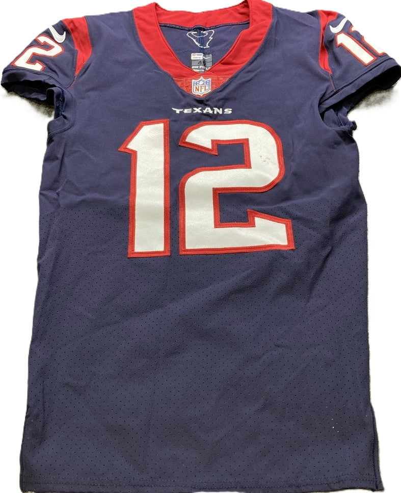 Kenny Stills GAME WORN π₯11/22/2020 Houston Texans Nike NFL Jersey π§΅vs New England Patriots Also includes COA π‘οΈ