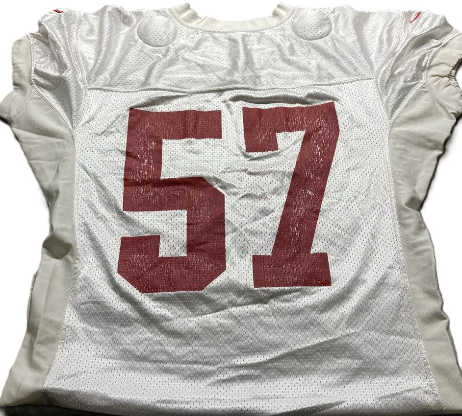 Michael Wilhoite San Francisco 49ers Practice WORN💪NFL Jersey 👕