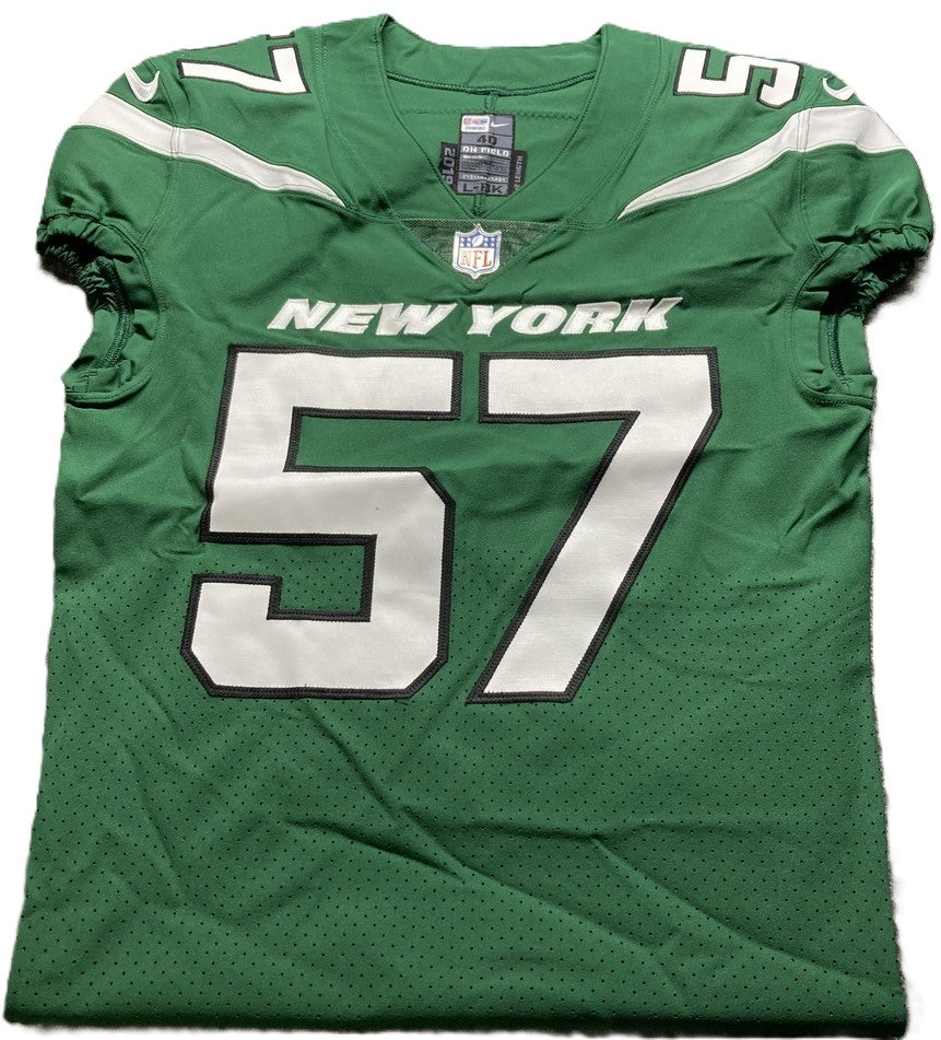 C.J. Mosley Hand Signed βοΈ New York Jets AUTHENTIC Nike NFL Jersey π Also inc. PSA COAπ
