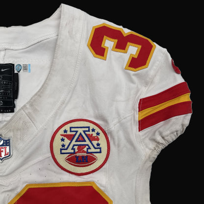 Nick Bolton GAME-WORN💪09/05/25 Kansas City Chiefs NFL Jersey🎽vs. Los Angeles Chargers⚡