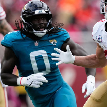 Devin Lloyd GAME-WORN 10/12/25 Jacksonville Jaguars🐆NFL Nike Jersey👕vs. Seahawks