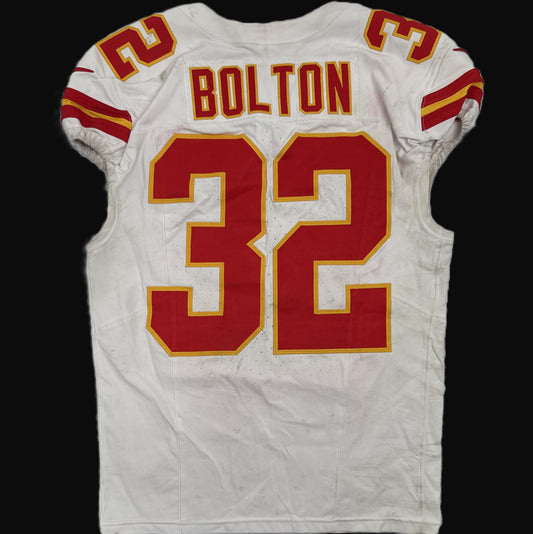 Nick Bolton GAME-WORN💪09/05/25 Kansas City Chiefs NFL Jersey🎽vs. Los Angeles Chargers⚡