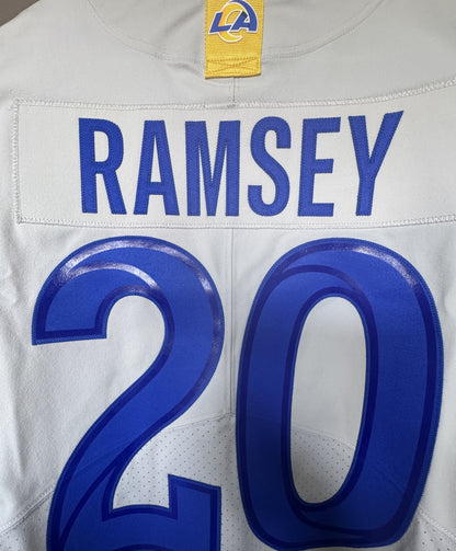 Jalen Ramsey TEAM ISSUED Los Angeles Rams Nike NFL On-Field Jersey 👕 Inc. COA 📄