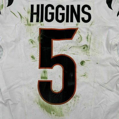 Tee Higgins GAME WORN 💪 11/16/25 Cincinnati Bengals Nike NFL Jersey vs Pittsburgh Steelers Also includes COA