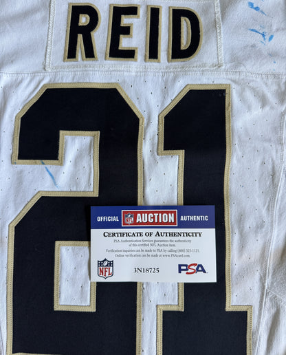 Justin Reid GAME WORN 💪 11/02/25 PHOTO MATCHED 📸 Saints NFL Jersey 🎽 vs Rams Includes Proof of Authenticity 🛡️