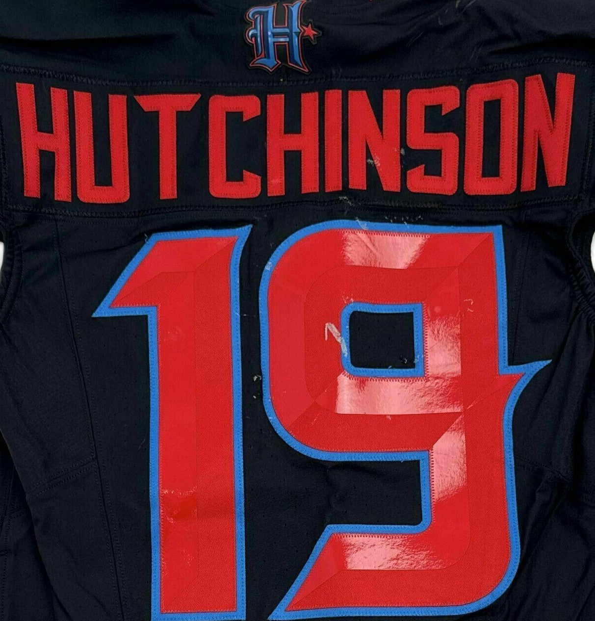 Xavier Hutchinson GAME WORN 10/26/25 Houston Texans NFL Jersey 👕 vs San Fransisco 49ers. Also includes COA