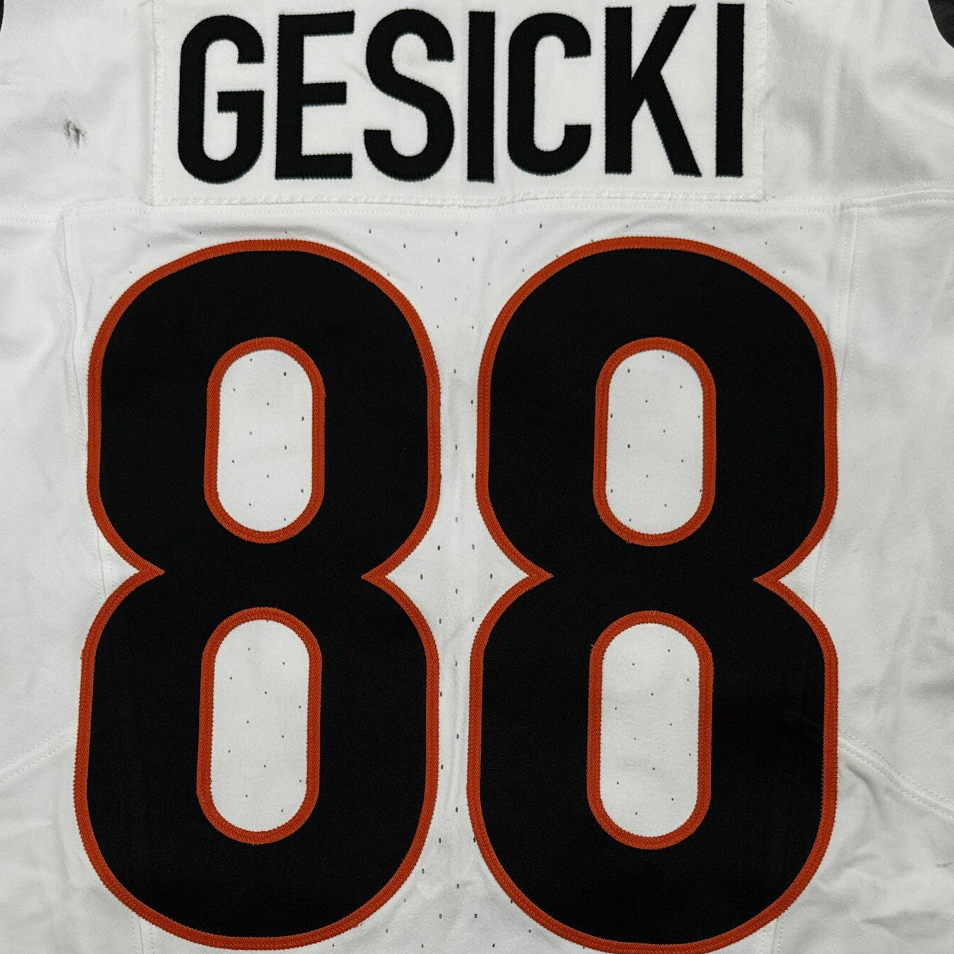 Mike Gesicki GAME WORN 09/21/25 💪 Cincinnati Bengals 🐅 NFL Jersey vs Minnesota Vikings Also Includes Certificate of Authenticity