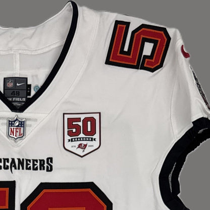 Vita Vea GAME-ISSUED💪Tampa Bay Buccaneers On-Field Nike NFL Jersey🎽Inc.COA📄