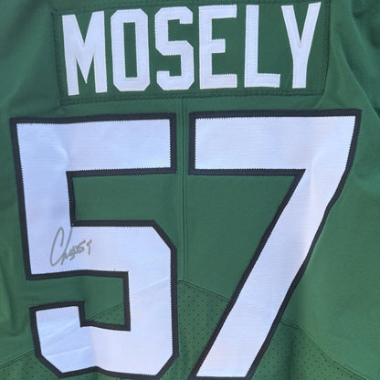 C.J. Mosley Hand Signed ✍️ New York Jets AUTHENTIC Nike NFL Jersey 👕 Also inc. PSA COA📄