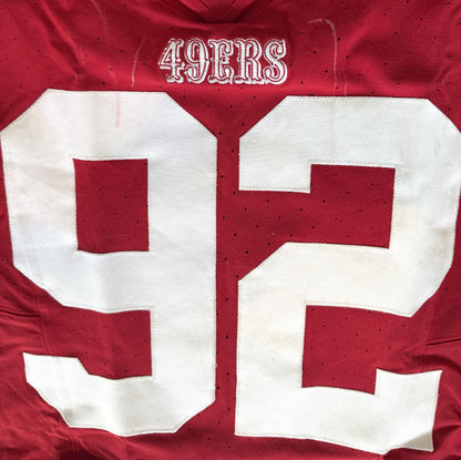 Jordan Elliott GAME USED💪10/20/24 PHOTO MATCHED📸San Francisco 49ers Jersey👕vs Kansas City Chiefs Special Crucial Catch Matchup