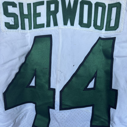 Jamien Sherwood GAME WORN 10/10/21 PHOTO MATCHED 📸 New York Jets NFL Jersey vs Atlanta Falcons Also includes PSA COA 🛡️