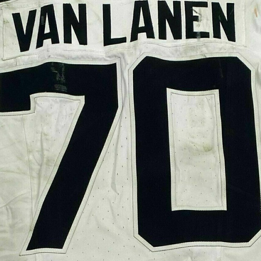 Cole Van Lanen GAME WORN 11/02/25 Jacksonville Jaguars🐆NFL Jersey vs Las Vegas Raiders Also Includes Certificate of Authenticity