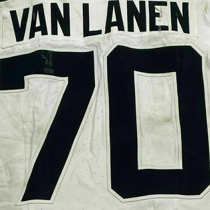 Cole Van Lanen GAME WORN 11/02/25 Jacksonville Jaguars🐆NFL Jersey vs Las Vegas Raiders Also Includes Certificate of Authenticity