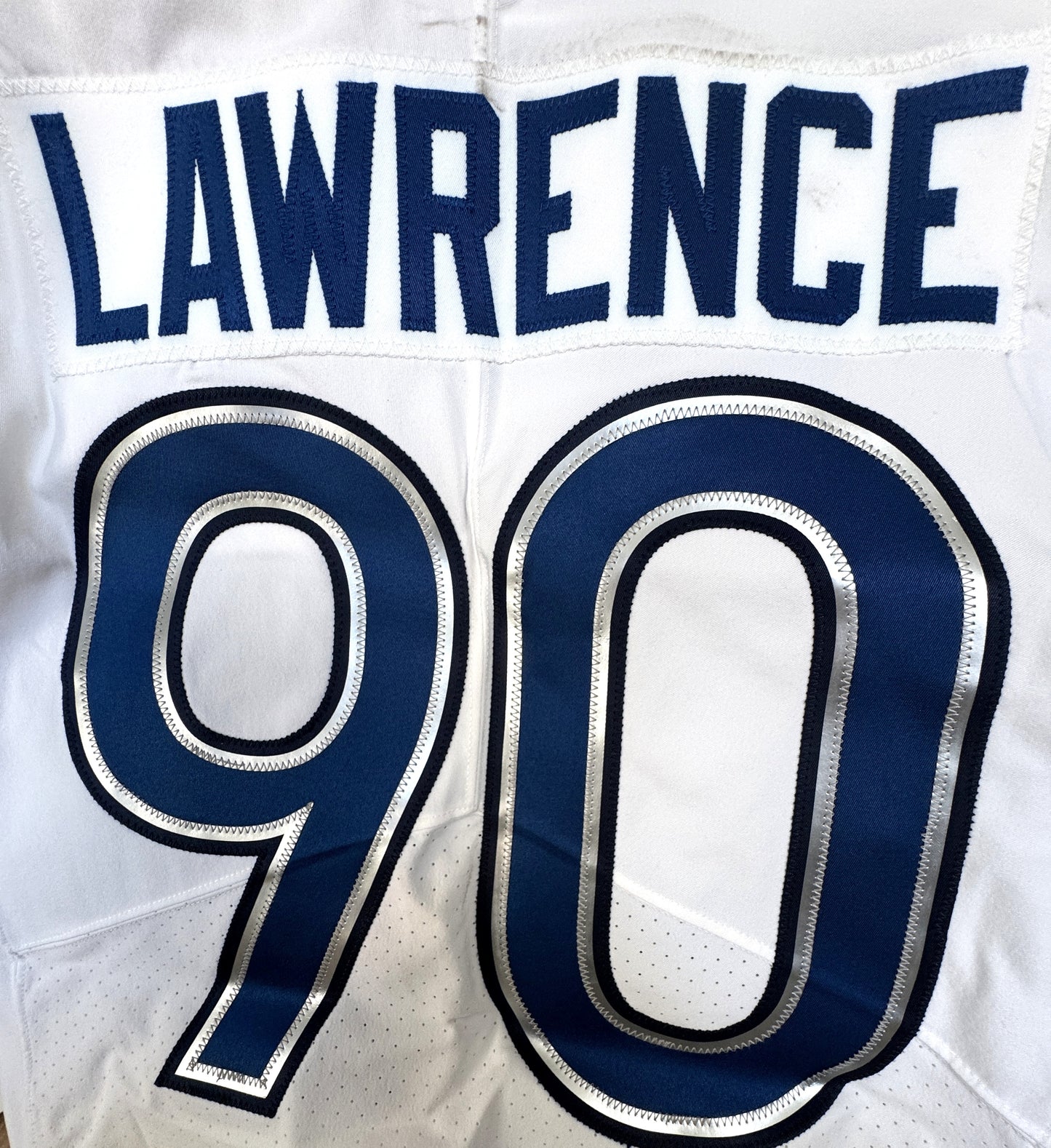 DeMarcus Lawrence GAME ISSUED 💪 Dallas Cowboys Pro Bowl Games Nike NFL Jersey 👕 Also includes COA