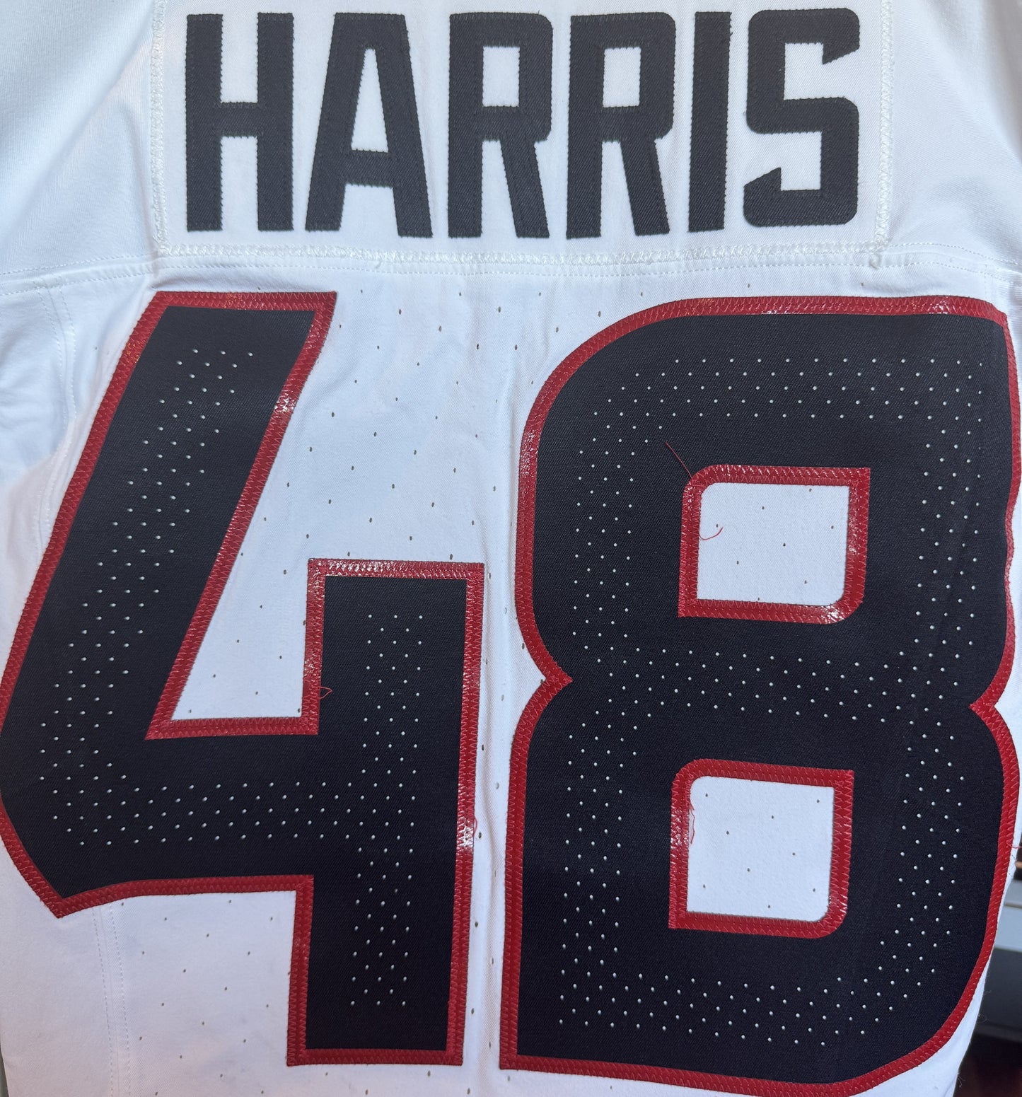 Christian Harris GAME WORN 💪 09/15/25 Houston Texans Nike NFL Jersey 🎽 vs. Tampa Bay Buccaneers