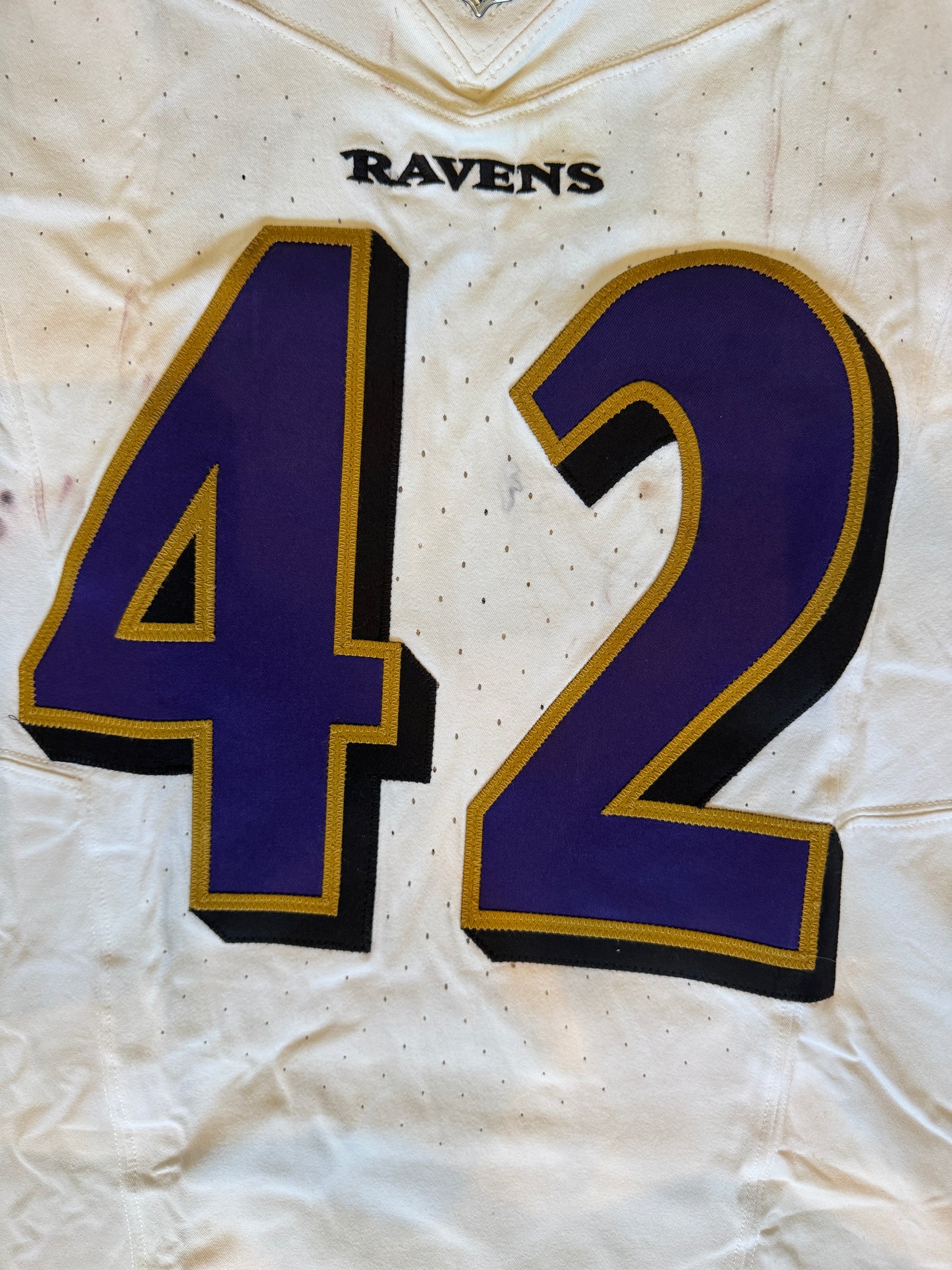Patrick Ricard GAME-WORN💪10/06/24 PHOTO-MATCHED📸Baltimore Ravens💜NFL Jersey victory vs.Bengals
