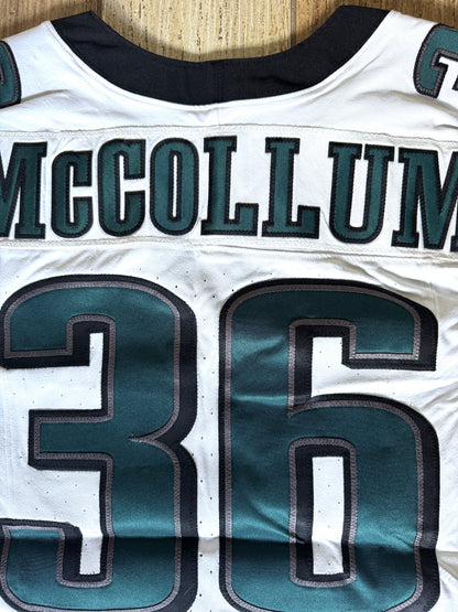 Tristan McCollum GAME WORN💪09/06/2024 Philadelphia Eagles🦅Nike NFL Jersey👕vs. Green Bay Packers in São Paulo Brazil 🇧🇷