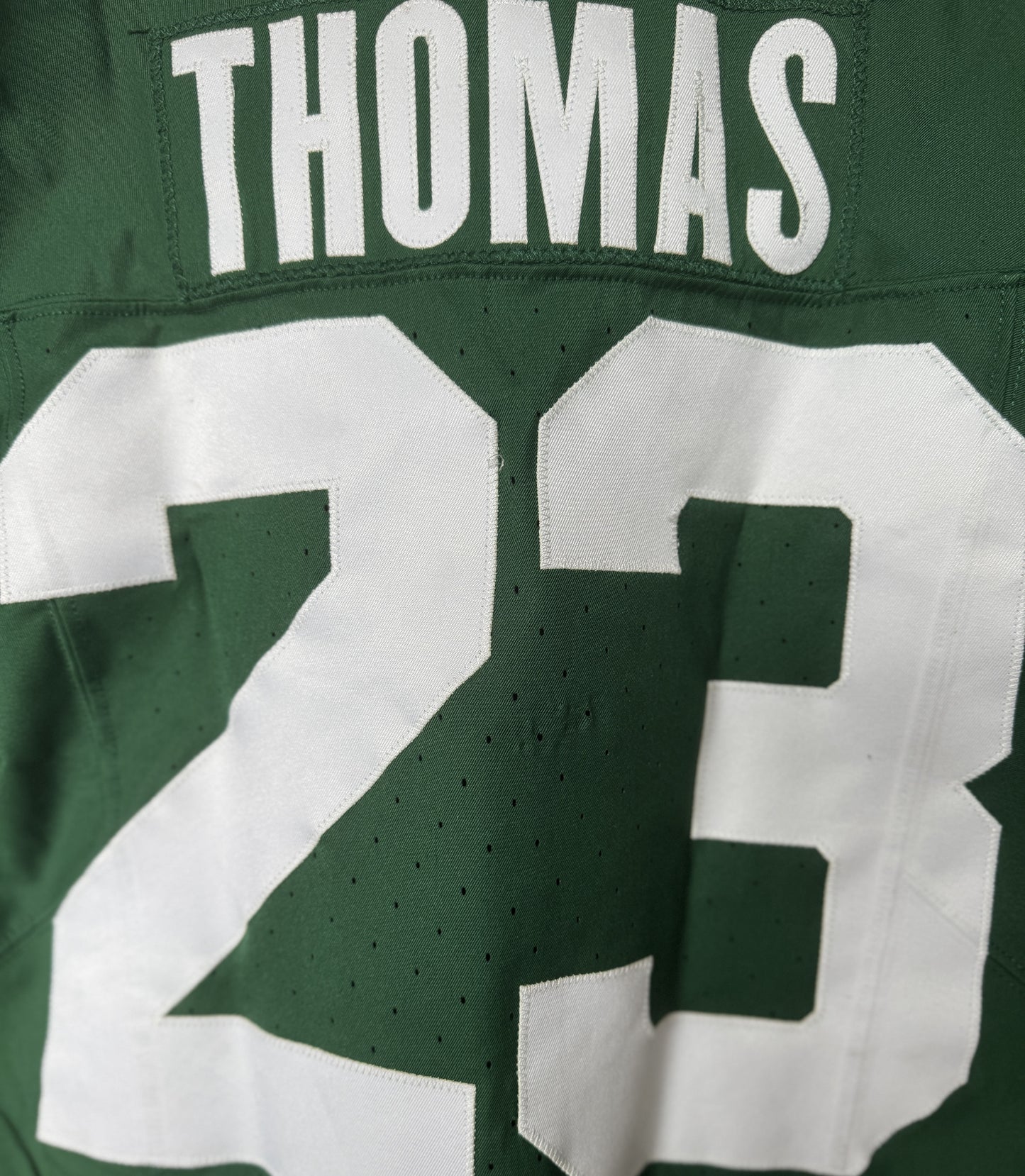 Azareye'h Thomas GAME WORN 💪 10/12/25 New York Jets Nike NFL Jersey vs Denver Broncos Also includes PSA Authentication