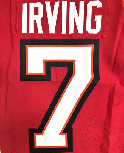 Bucky Irving GAME ISSUED 💪 Tampa Bay Buccaneers On-Field Nike NFL Red Jersey 🎽 Also includes Certificate of Authenticity 🛡️