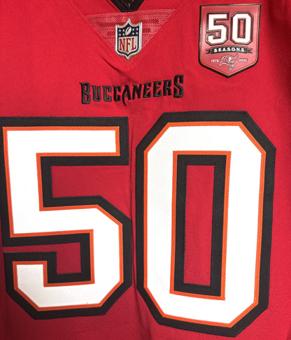 Vita Vea GAME-ISSUED💪Tampa Bay Buccaneers On-Field Nike NFL Jersey🎽Inc.COA📄