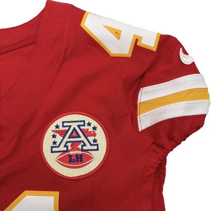 James Winchester GAME-USED💪09/28/25 Kansas City Chiefs NFL Jersey🎽vs. Baltimore Ravens