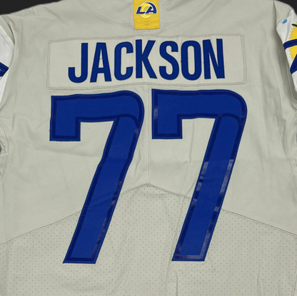 Alaric Jackson GAME ISSUED Los Angeles Rams Nike NFL On-Field Jersey 👕 Inc. COA 🔥