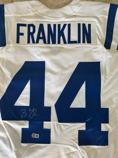 Zaire Franklin SIGNED ✍️ TEAM ISSUED 💪 Indianapolis Colts 🐎 Nike NFL Jersey 👕 Inc.COA📄
