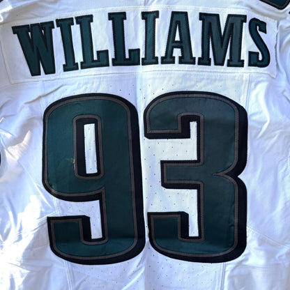 Milton Williams GAME WORN💪09/06/2024 Philadelphia Eagles🦅Nike NFL Jersey👕vs. Green Bay Packers matchup in São Paulo, Brazil