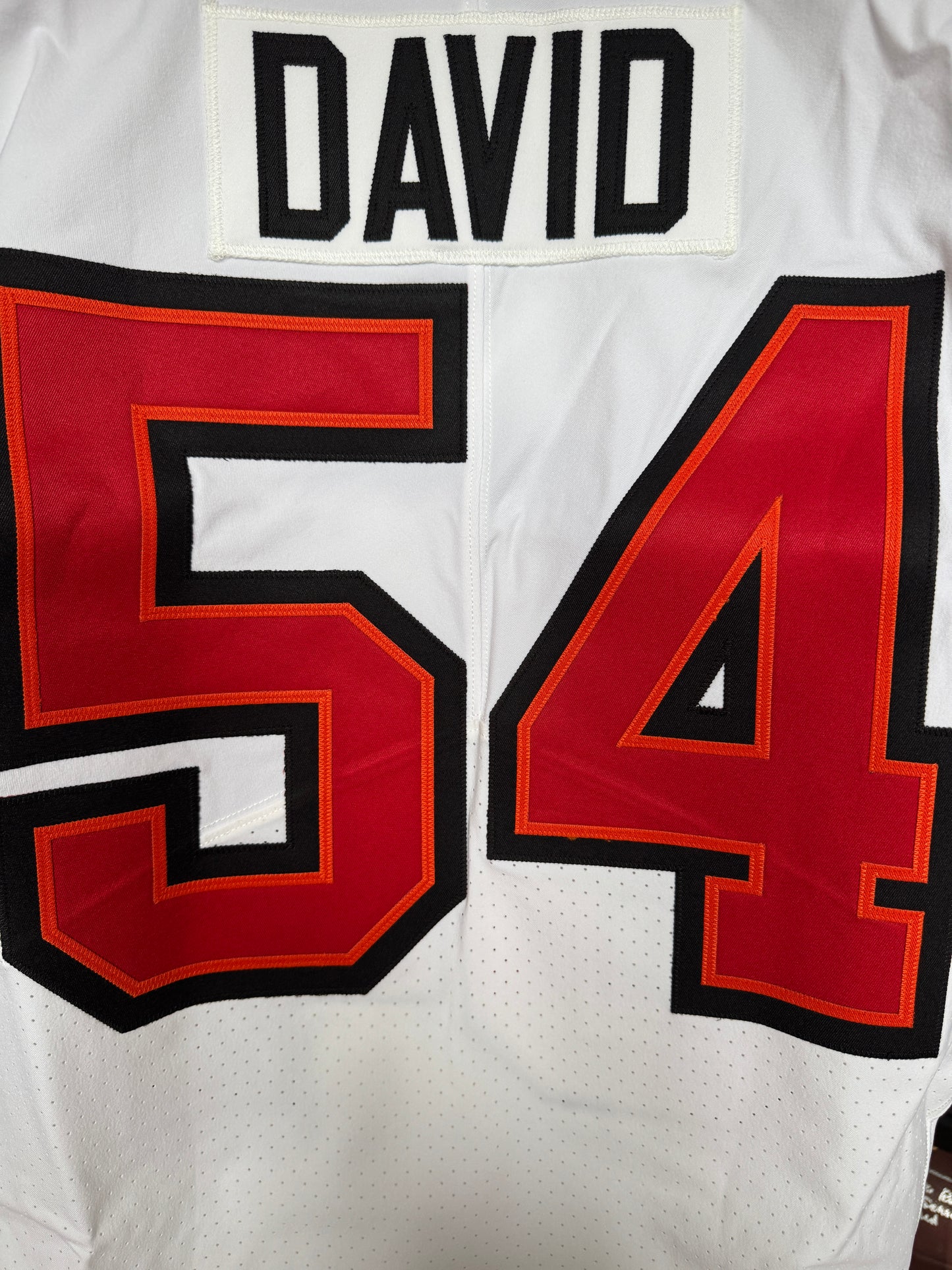 Lavonte David TEAM-ISSUED💪Tampa Bay Buccaneers🏴‍☠On-Field Nike NFL Jersey🎽White
