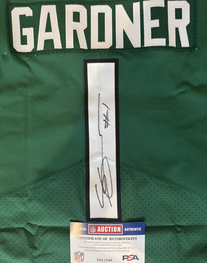 Sauce Gardner Signed ✍️ New York Jets AUTHENTIC Nike NFL Jersey 👕 Inc. Professional Sports Authenticator (PSA) 🛡️