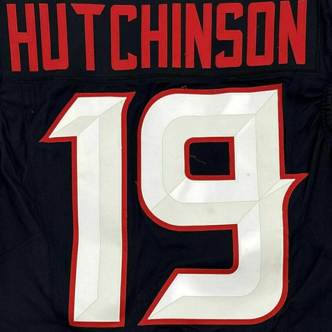 Xavier Hutchinson GAME WORN 11/09/25 Houston Texans Nike NFL Jersey 👕vs Jacksonville Jaguars Also includes COA