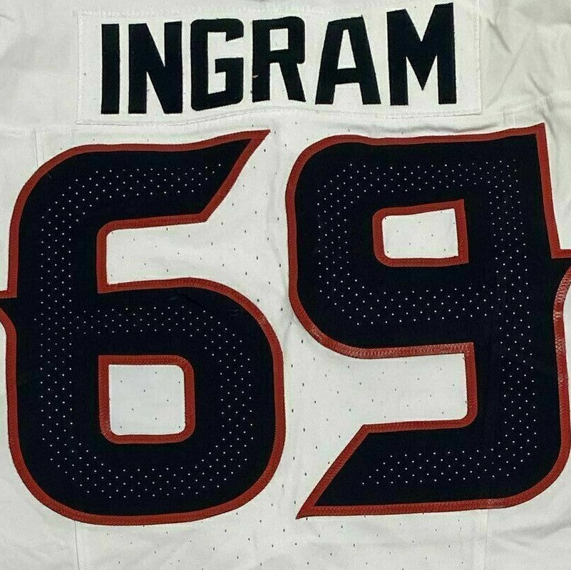 Ed Ingram GAME WORN 10/20/25 Houston Texans Nike NFL Jersey vs Seattle Seahawks Inc. COA
