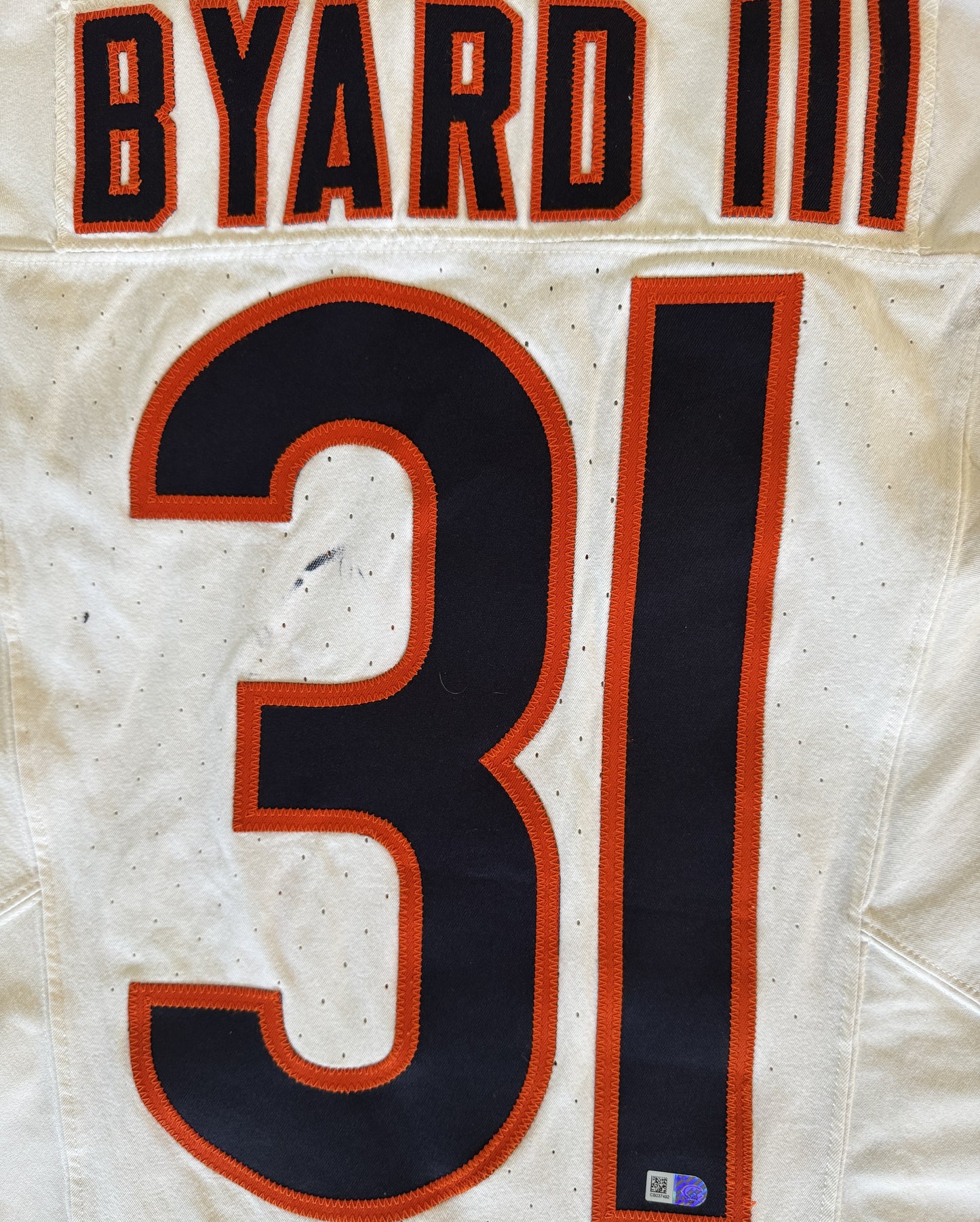 Kevin Byard III GAME WORN 09/14/25 PHOTO MATCHED 📸 Chicago Bears Jersey vs Detroit Lions Also includes Proof of Authenticity 🛡️