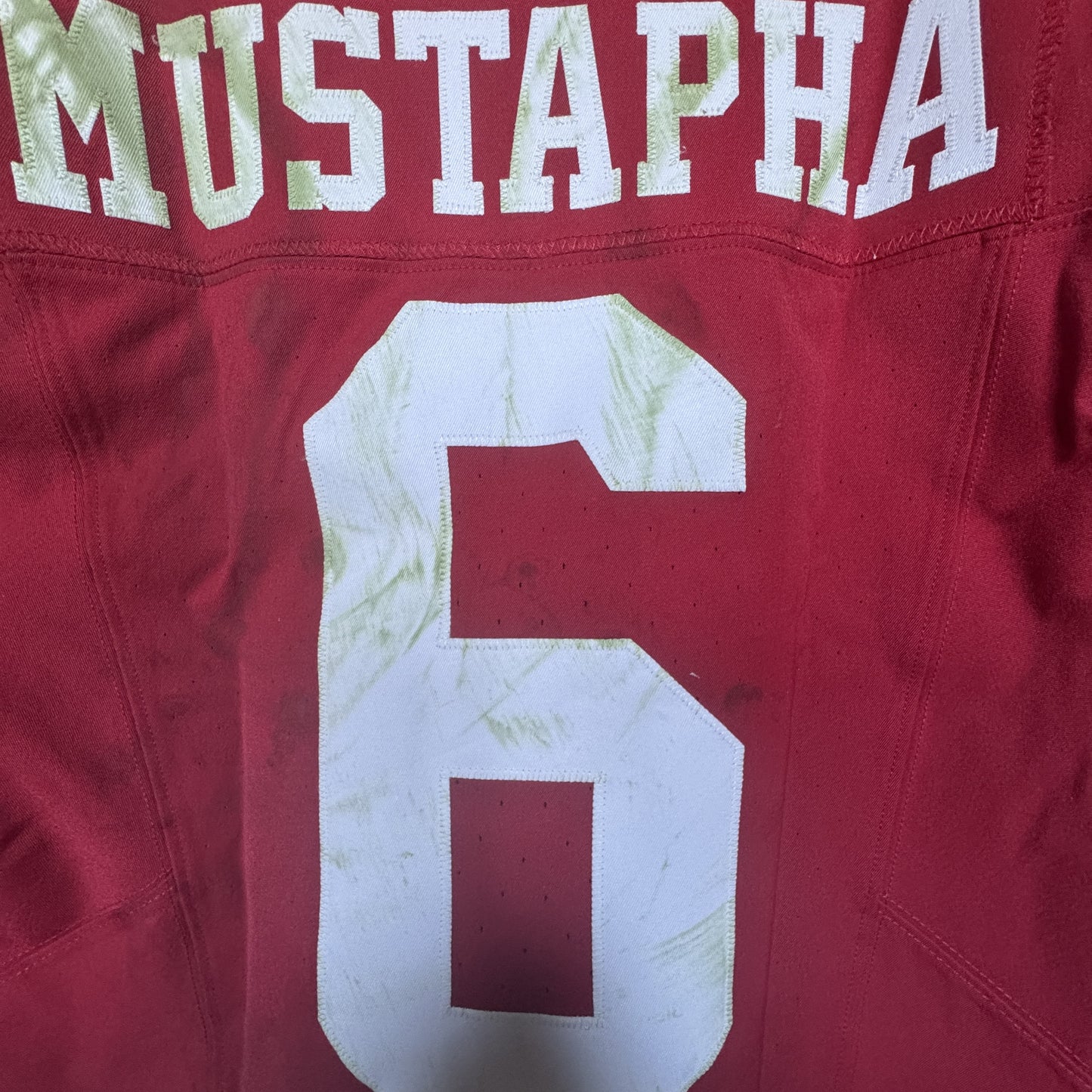 Malik Mustapha GAME WORN 10/20/24 PHOTO MATCHED 📸 San Francisco 49ers NFL Jersey vs Kansas City Chiefs Also includes PSA COA 🛡️