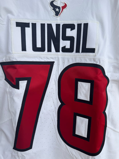 Laremy Tunsil Team/Game Issued Houston Texans 🐂 Nike NFL Jersey👕Also includes COA📄🛡️