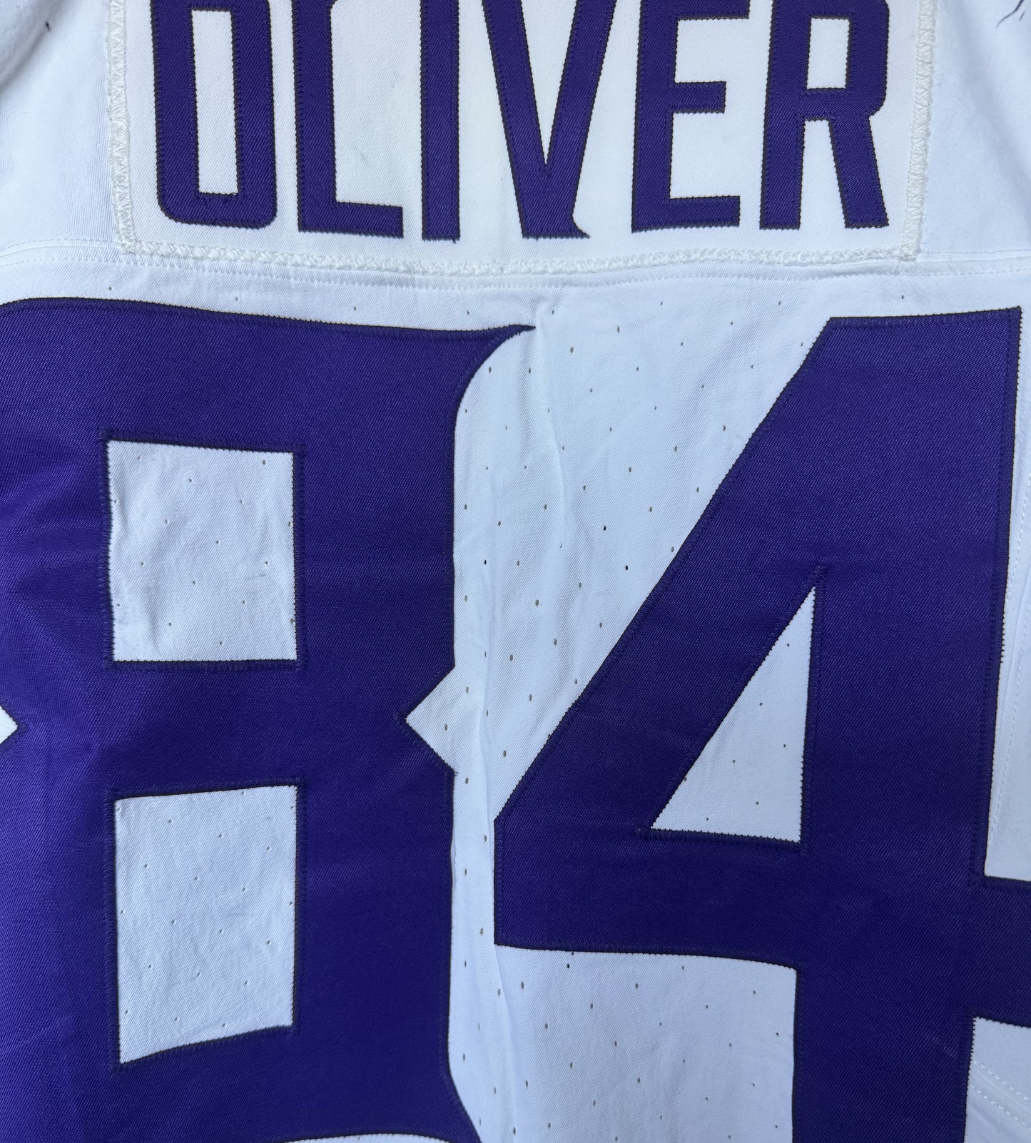 Josh Oliver GAME WORN 💪 09/28/25 PHOTO MATCHED  📸 Minnesota Vikings vs Pittsburgh Steelers NFL Jersey Also includes PSA Authentication