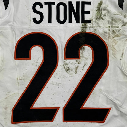 Geno Stone GAME WORN 10/12/25 💪 Cincinnati Bengals 🐅 Nike NFL Jersey 👕 vs Green Bay Packers inc. COA 🛡️