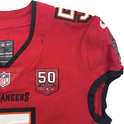 Haason Reddick GAME-WORN💪09/15/25 Tampa Bay Buccaneers On-Field NFL Jersey👕