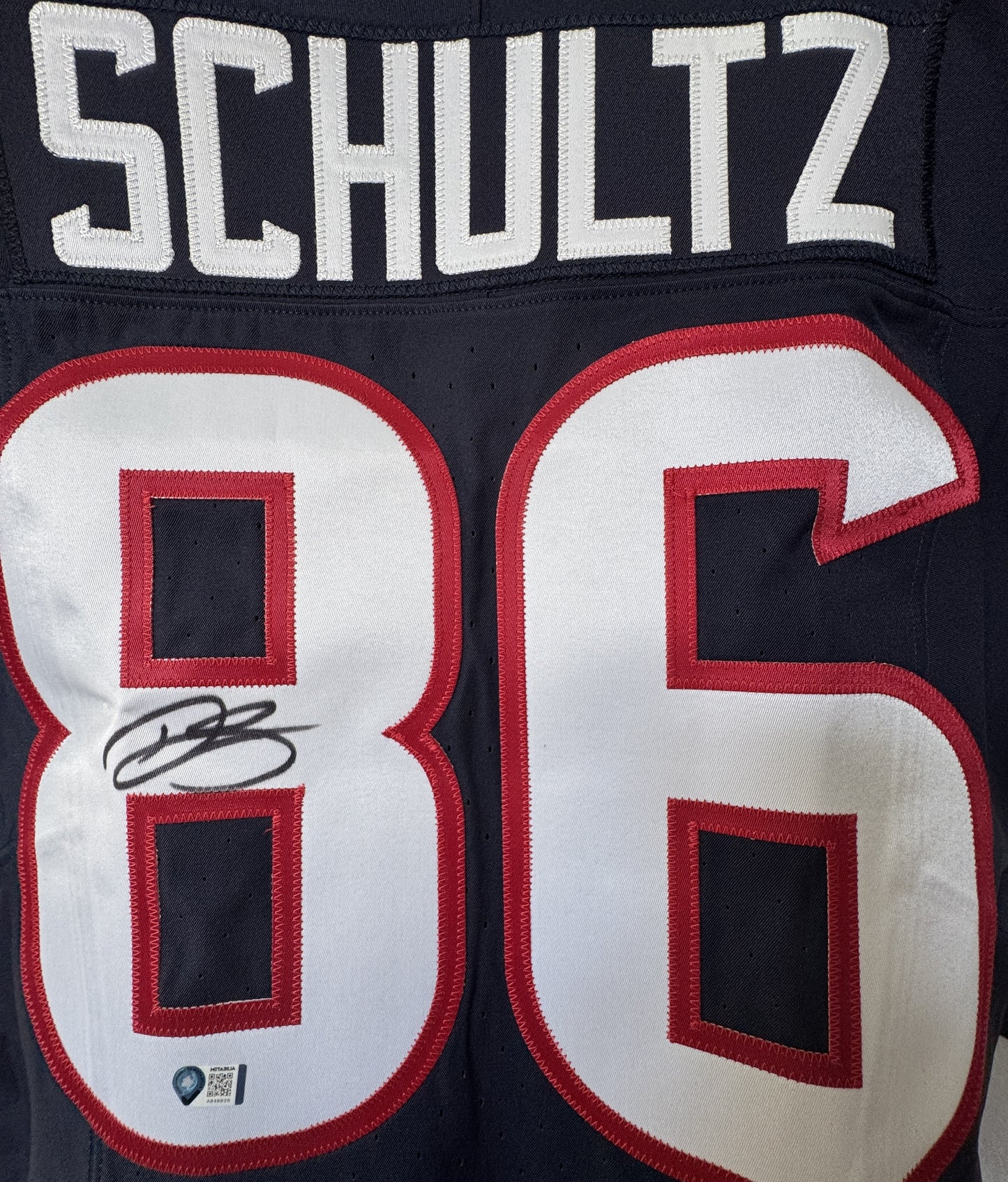 Dalton Schultz SIGNED ✍️ Game-Issued Houston Texans 🐂 Nike NFL Jersey inc COA ⭐